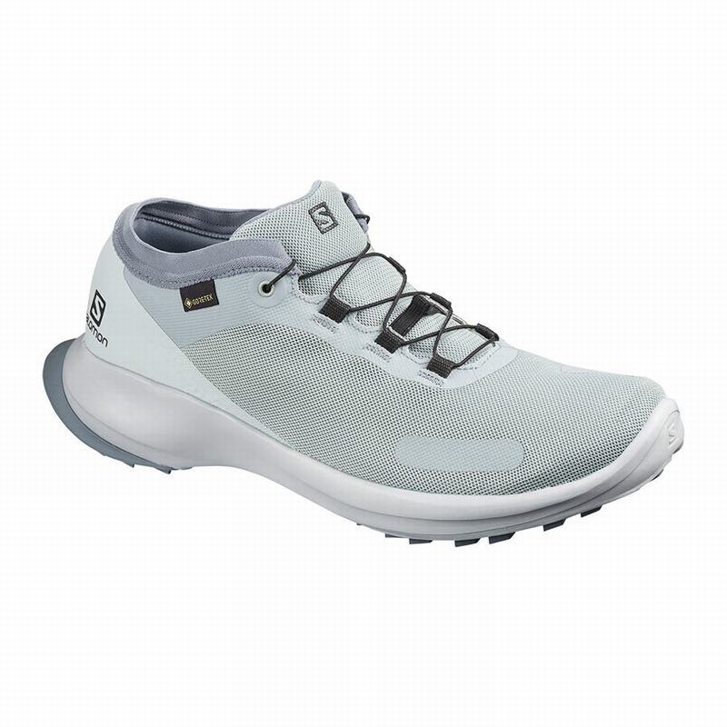 Salomon SENSE FEEL GTX Zapatillas Trail Running Hombre - Gris - Colombia (54613-SCOP)